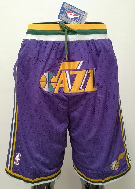 2020 Men NBA Utah Jazz purple shorts->new york knicks->NBA Jersey